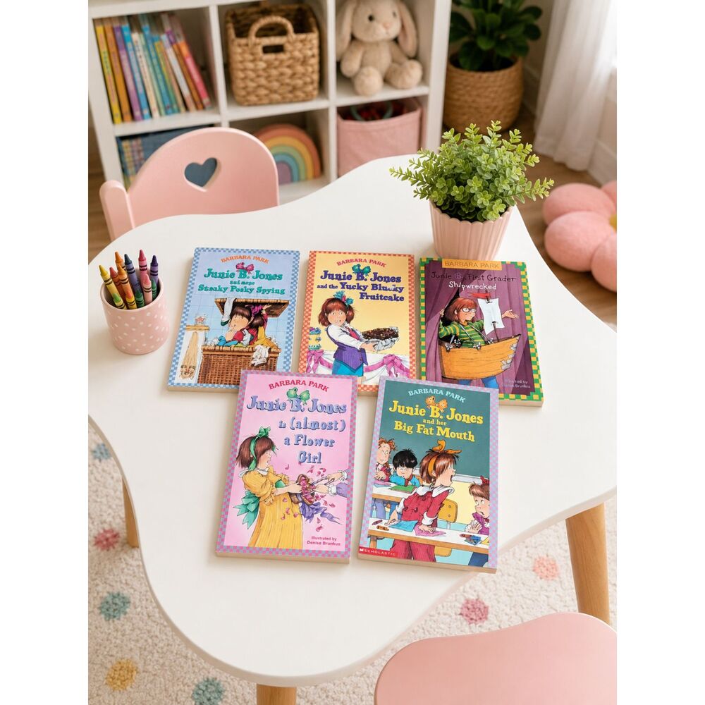 Set Of 5 Junie B. Jones Books Vintage Series